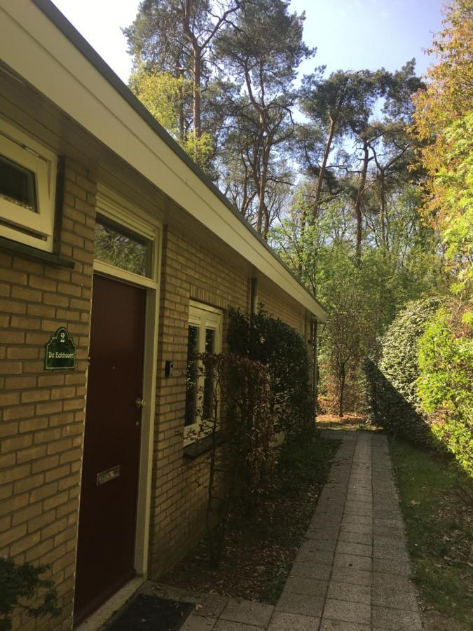Geschakelde Bungalow Op De Veluwe "De Eekhoorn" Otterlo Exteriör bild